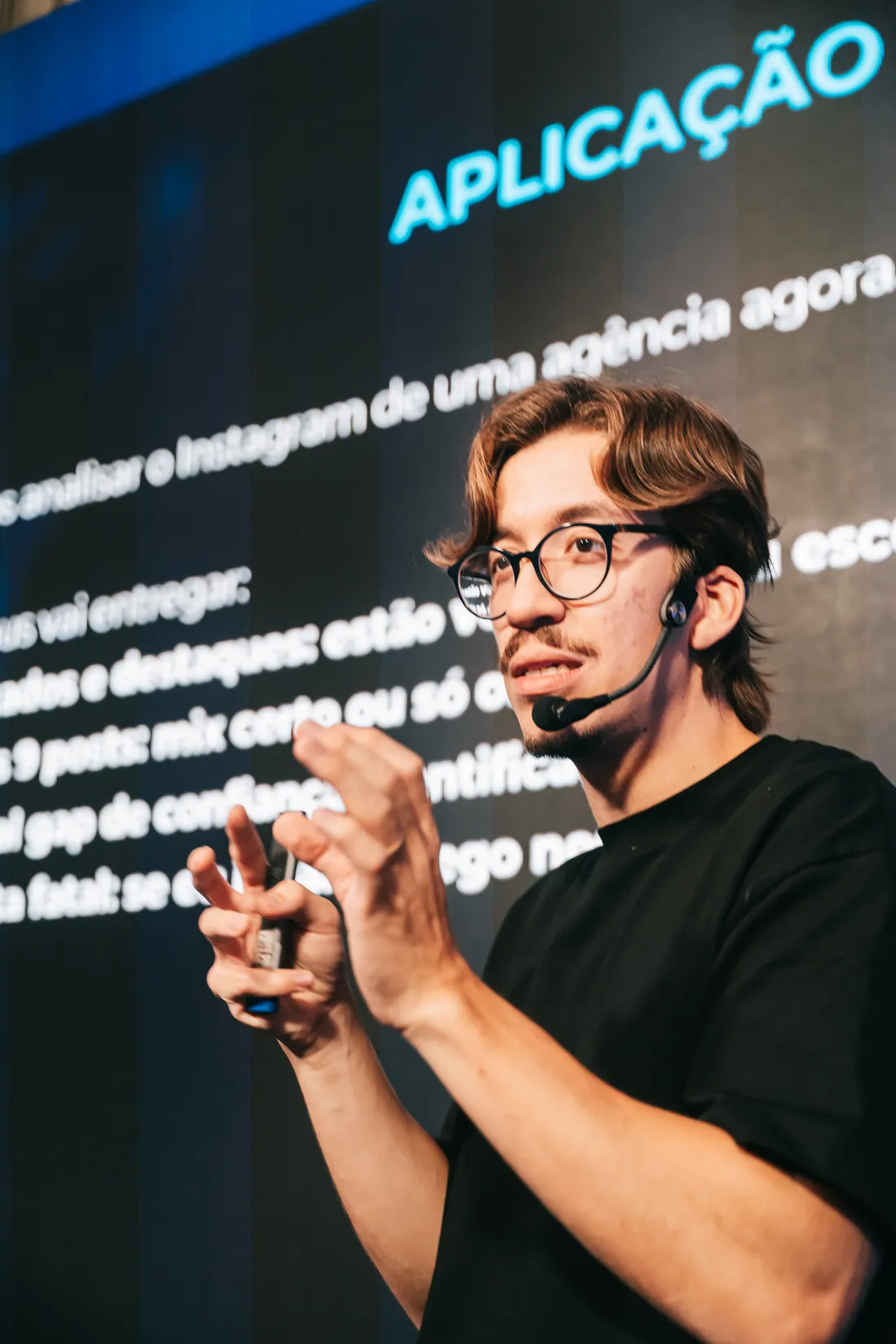 Arthur Pasetti palestrando na Imersão AGX Scale 2026